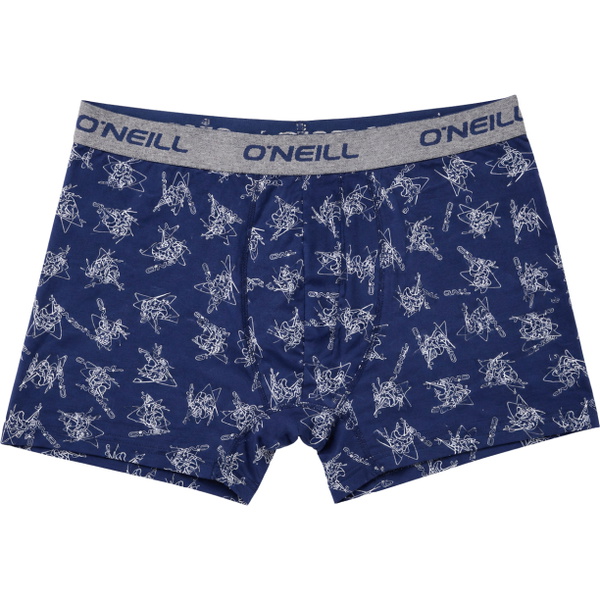 2025 O'Neill Mens Boxer Circle Surfer 3-Pack 203021155 - Circle Surfer / Light Grey Me